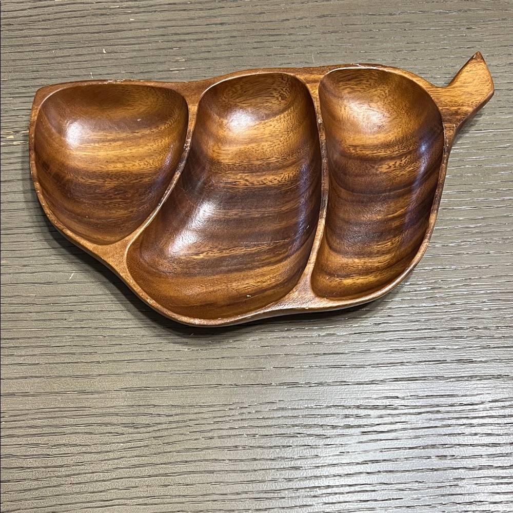 Vintage Wooden Serving Tray